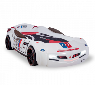 Biturbo RACER (90x195Cm) WHITE מיטת מוכנית