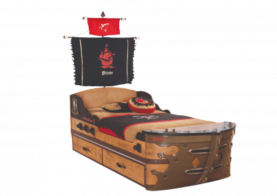 PIRATE(90*190CM) מיטת ספינה