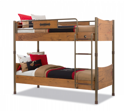 Pirate Bunk Bed (90x200 Cm) מיטה קומתיים