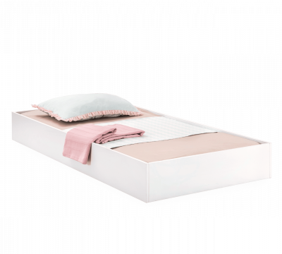 Selena Pink Pull-out Bed (90x190 Cm) מערכת מגירות