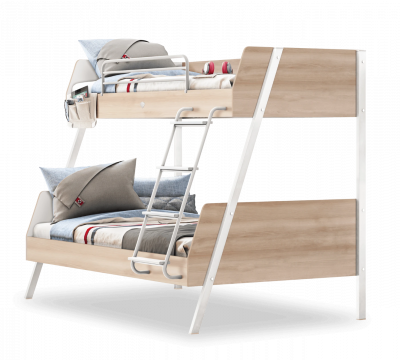 Duo Large Bunk Bed (90x200-120x200 Cm) מיטה קומתיים