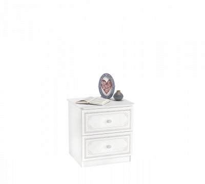 "Selena Grey Nightstand " שידה