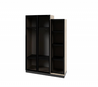 BOSS GLASS  ארון 3 דלתות