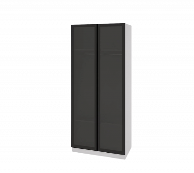 ארון בגדים 2 דלתות זכוכית TWIN 