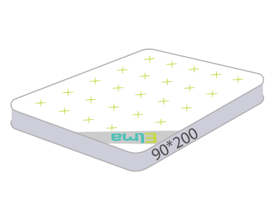 מזרון (90*200) גובה 20ס"מ